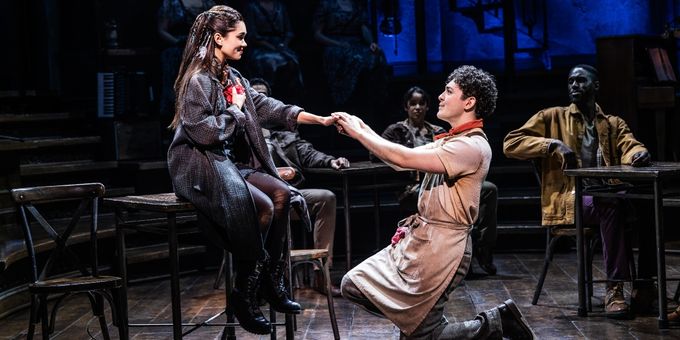 Photos: Ali Louis Bourzgui and Myra Molloy in HADESTOWN on Broadway Photos