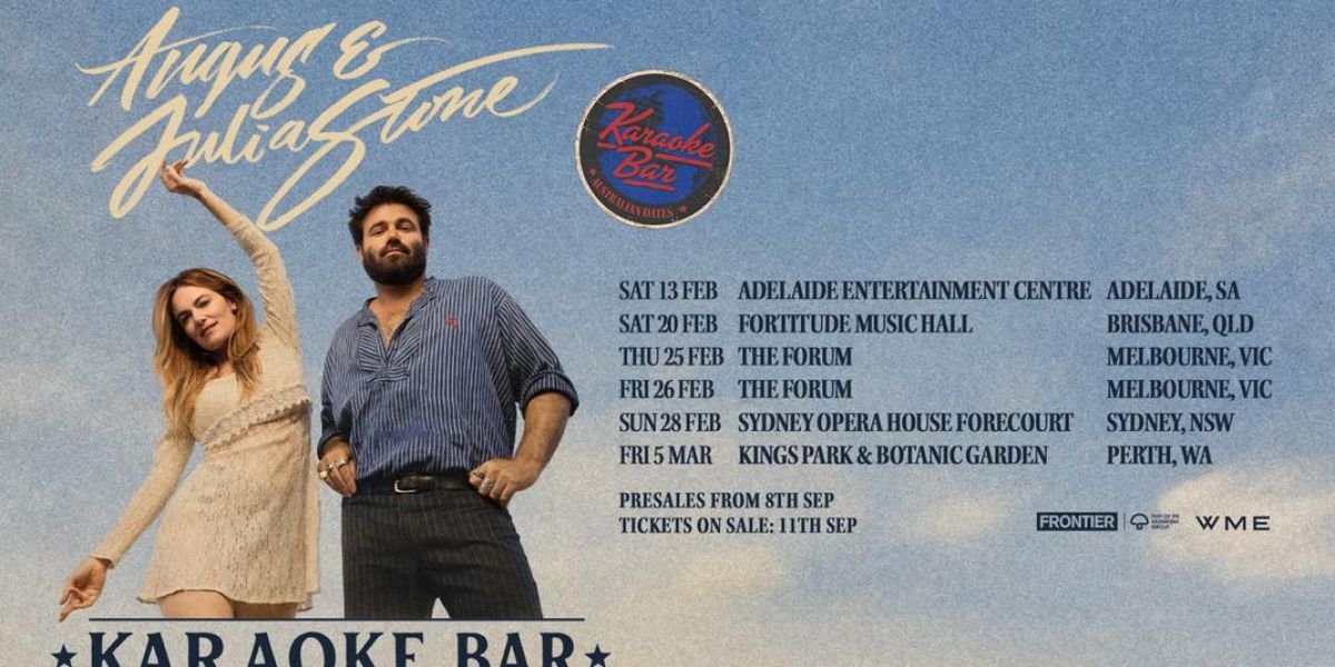 Photos: Angus & Julia Stone to Launch KARAOKE BAR World Tour in Feb/Mar 2027