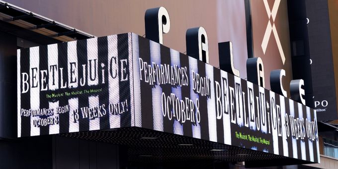 Up on the Marquee: BEETLEJUICE Returns Photos