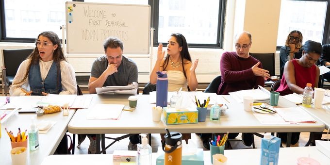 Photos: Ben Beckley, Rebecca Jimenez and More in Rehearsals for INDIAN PRINCESSE Photos