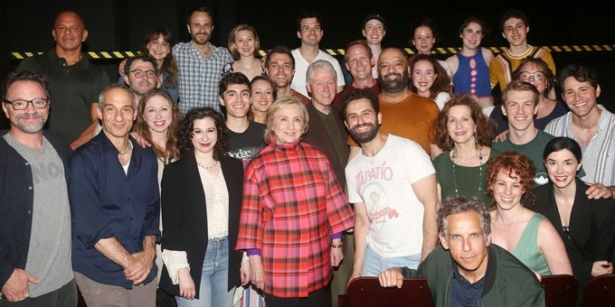 Photos: LEOPOLDSTADT Welcomes The Clinton Family And Ben Stiller Backstage For A Photos