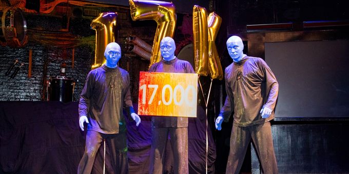 Photos: BLUE MAN GROUP Celebrates 17,000 Performances in New York City Photos