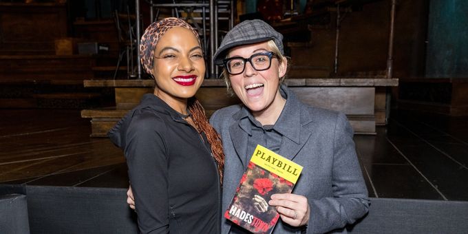 Photos: Brandi Carlile Stops By HADESTOWN On Broadway Photos