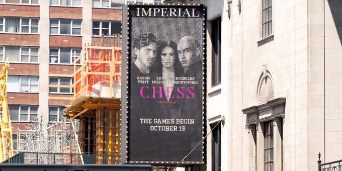 Up on the Marquee: CHESS Returns to Broadway Photos