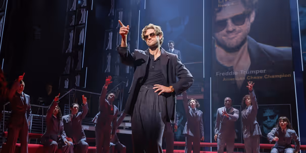 Photos: See Aaron Tveit, Lea Michele & Nicholas Christopher in CHESS on Broadway