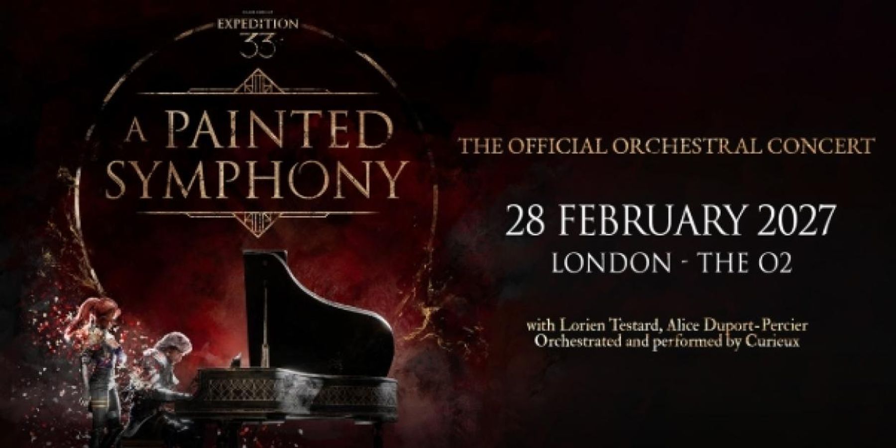 Photos: CLAIR OBSCUR: EXPEDITION 33 - A PAINTED SYMPHONY to Play The O2