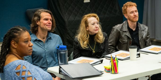 Photos: CRACKED OPEN Off-Broadway First Day of Rehearsal Photos