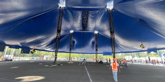 Photos: Cirque Du Soleil BAZZAR Raises Its New Big Top In Montgomery County At T Photos