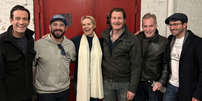 Cynthia Nixon Visits THE SHARK IS BROKEN Ahead of Closing Weekend Photos
