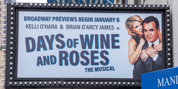 Up on the Marquee: DAYS OF WINE AND ROSES Photos
