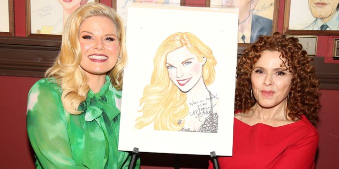 Photos: DEATH BECOMES HER's Megan Hilty Gets Honored with a Sardi's Portrait Photos