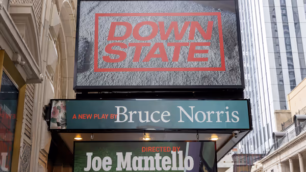 Up on the Marquee: DOWNSTATE Arrives on Broadway Photo