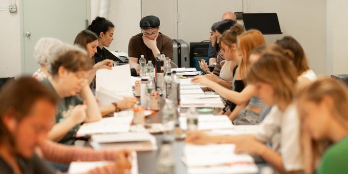 Photos: DUALITY Cast And Crew At First Official Table Read Photos