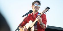 Darren Criss Takes the Stage at Broadway and Vine