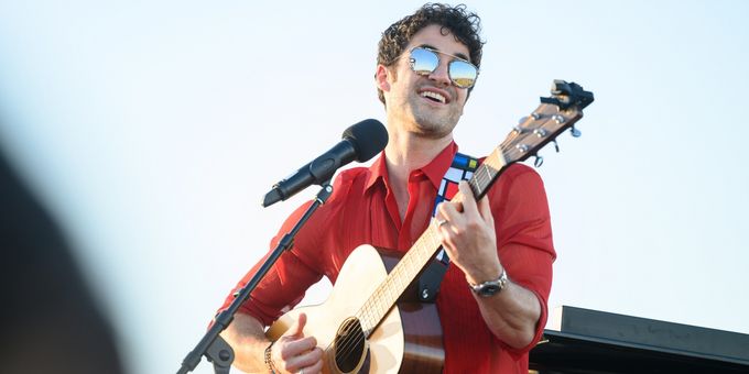 Photos: Darren Criss Takes the Stage at Broadway and Vine Photos