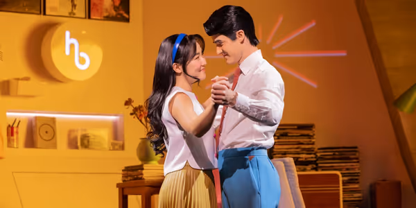 Photos: Darren Criss and Claire Kwon in MAYBE HAPPY ENDING on Broadway