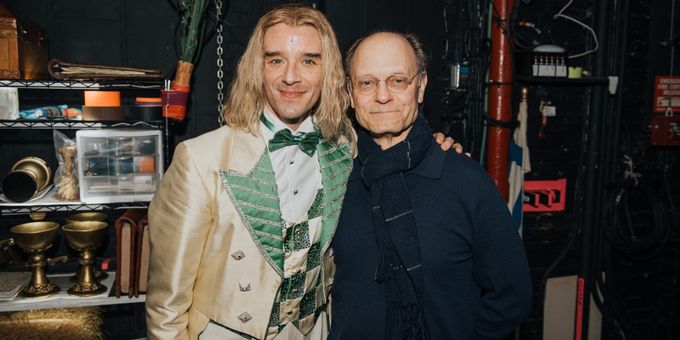 Photos: David Hyde Pierce Visits SPAMALOT on Broadway Photos