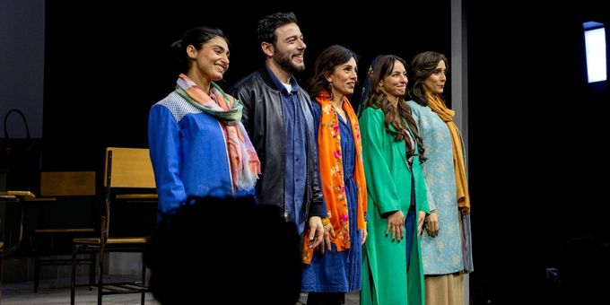 Photos: ENGLISH Cast Takes Opening Night Bows Photos