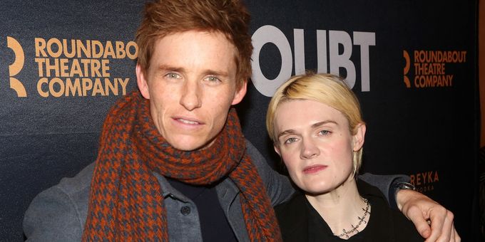 Photos: Eddie Redmayne, Gayle Rankin, and More Arrive at Opening Night of DOUBT Photos