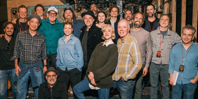 Photos: Elvis Costello Visits DEAD OUTLAW on Broadway Photos