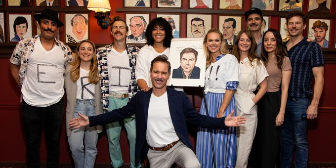 Photos: Eric McCormack Unveils Sardi's Caricature Photos