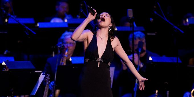 Photos: Eva Noblezada Welcomes Reeve Carney to the Pacific Jazz Orchestra Stage Photos