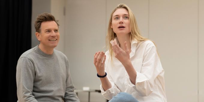 Photos: Ewan McGregor, Kate Fleetwood and Elizabeth Debicki in MY MASTER BUILDER Photos