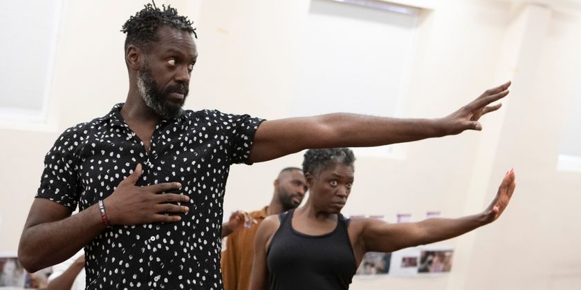 Photos: FAT HAM European Premiere in Rehearsals at RSC Photo