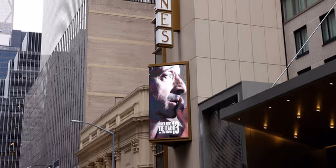 Up on the Marquee: THE FEAR OF 13 Arrives on Broadway Photos