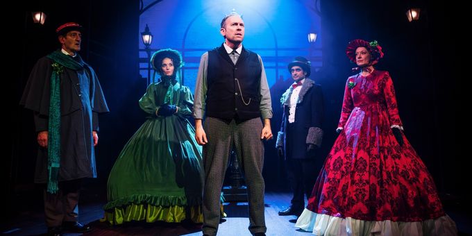 Photos: First Look At A SHERLOCK CAROL At Marylebone Theatre Photos