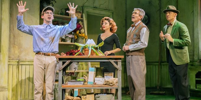 Photos: See Sarah Hyland & Andrew Barth Feldman in LITTLE SHOP OF HORRORS Photos
