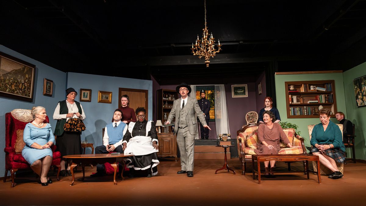 Photos: First look at Little Theatre Off Broadway's A MURDER IS ANNOUNCED