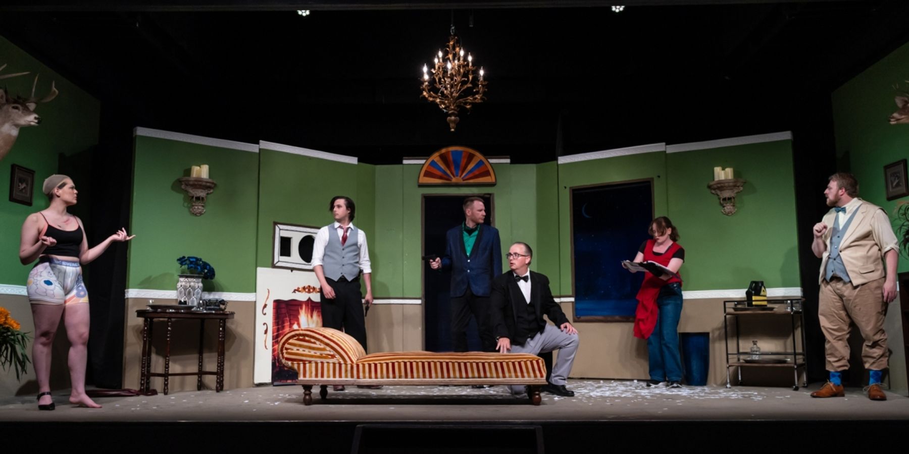 Photos: First look at Little Theatre Off Broadway’s THE ONE ACT PLAY THAT GOES WRONG
