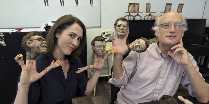 Photos: Frank Wood and Kelley Curran in Rehearsals for THE MEETING: THE INTERPRE Photos