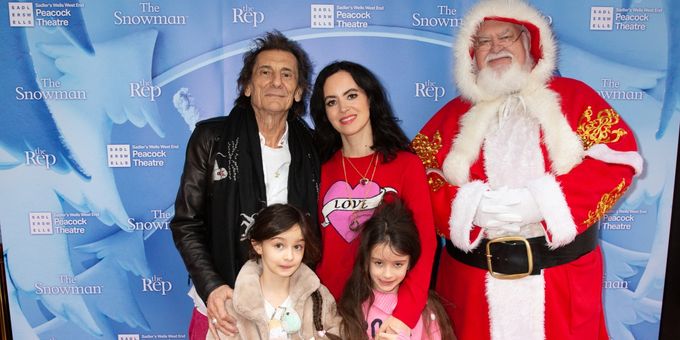 Photos: Stars Arrive at the Opening of THE SNOWMAN at the Peacock Theatre Photos