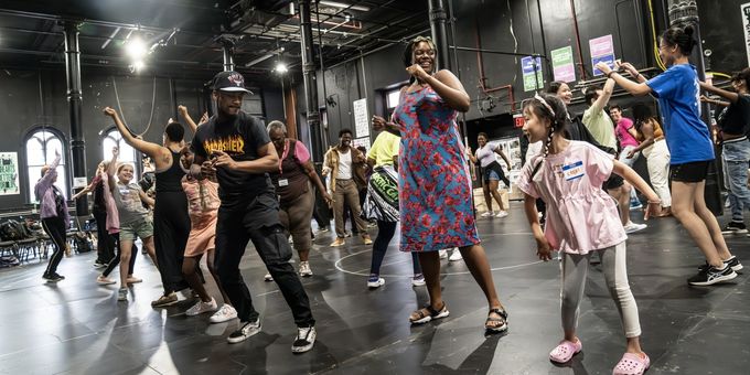 Photos: See Renée Elise Goldsberry & More in Rehearsals for Public Works' THE T Photos