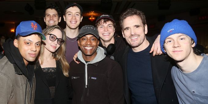 Photos: Original Greaser Matt Dillion Visits THE OUTSIDERS on Broadway Photos