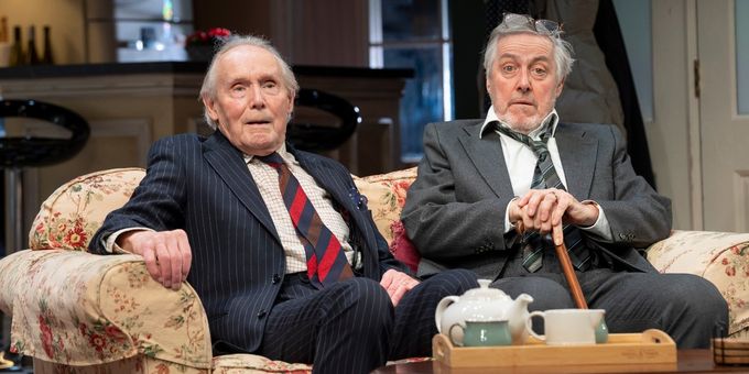 Photos: Griff Rhys Jones and Clive Francis in I'M SORRY, PRIME MINISTER Photos