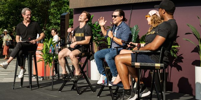 Photos: HAMILTON's Miguel Cervantes, Thayne Jasperson and More Join Talkback at  Photos