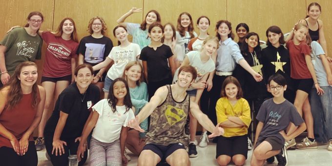 Photos: HAMILTON's Thayne Jasperson Visits The Highland Park Youth Theatre Compa Photos