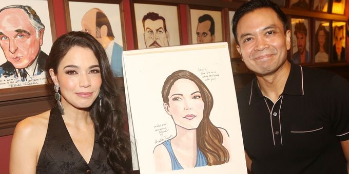 Photos: HERE LIES LOVE Star Arielle Jacobs Gets Her Caricature Unveiled at Sardi Photos