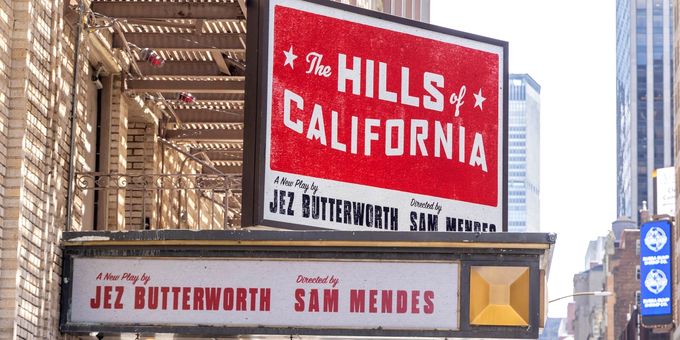 Up on the Marquee: THE HILLS OF CALIFORNIA Photos