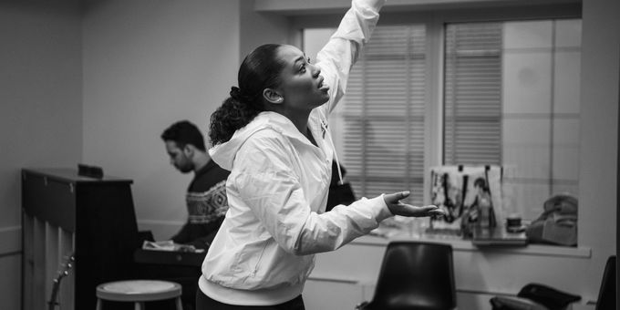 Photos: Hailey Kilgore, Carlos Valdes, and Tom Hewitt in HADESTOWN Rehearsals Photos