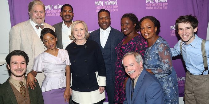 Photos: Hillary Clinton Visits PURLIE VICTORIOUS on Broadway Photos