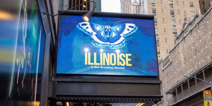 Up on the Marquee: ILLINOISE Photos