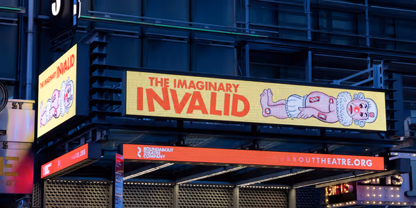 Up on the Marquee: THE IMAGINARY INVALID Arrives on Broadway Photo
