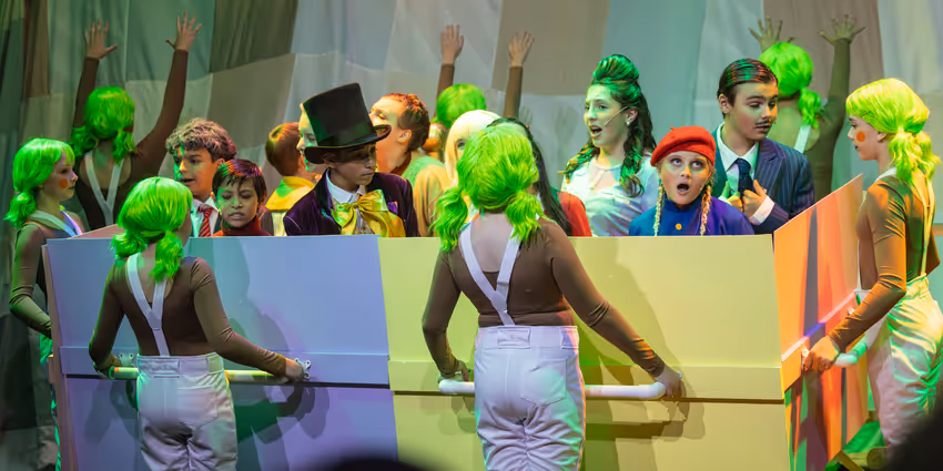 Photos: INSIDE: New Albany Middle School Theatre’s WILLY WONKA JR Photo