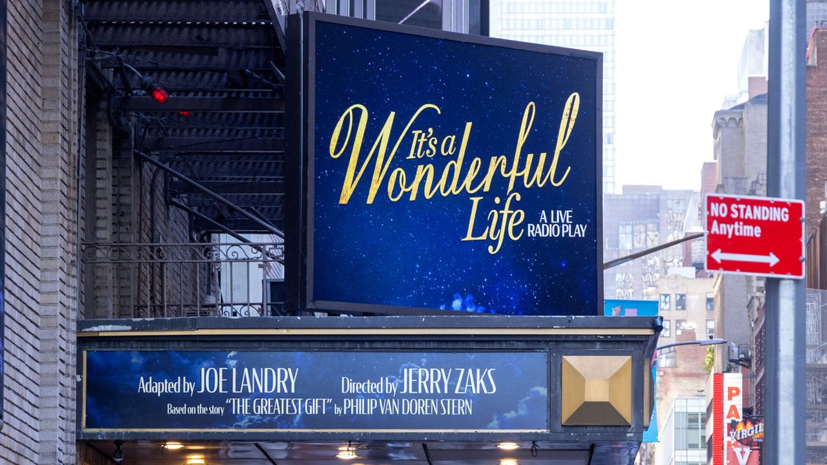 Up on the Marquee: IT'S A WONDERFUL LIFE Lands on Broadway