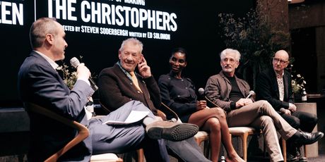 Photos: Ian McKellen, Michaela Coel Attend THE CHRISTOPHERS Art Conversation in New York Photo