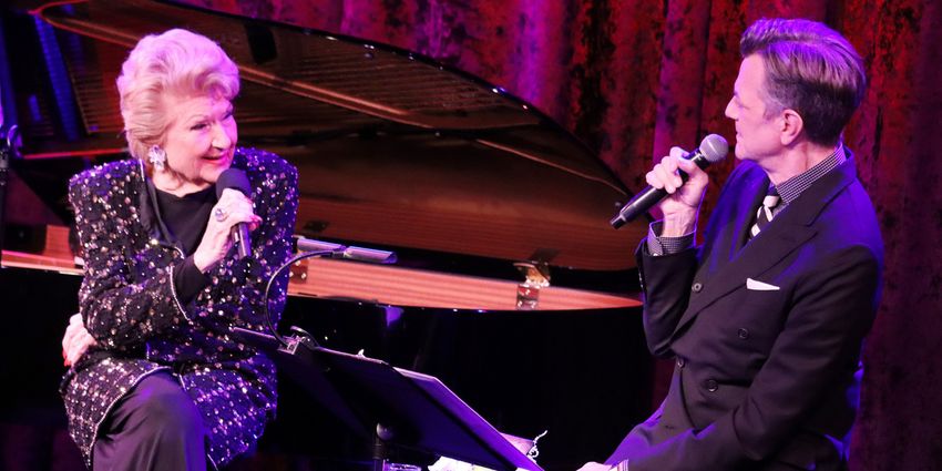 Photos: In-Depth Conversation With Marilyn Maye And Jim Caruso At Birdland Photo